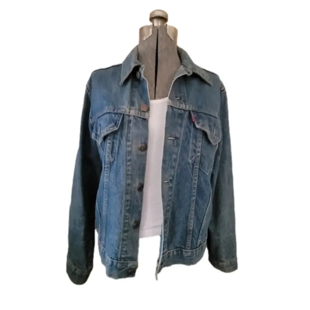 Levi's Vintage Blue Jean Denim Jacket 75505 0217 Size 42